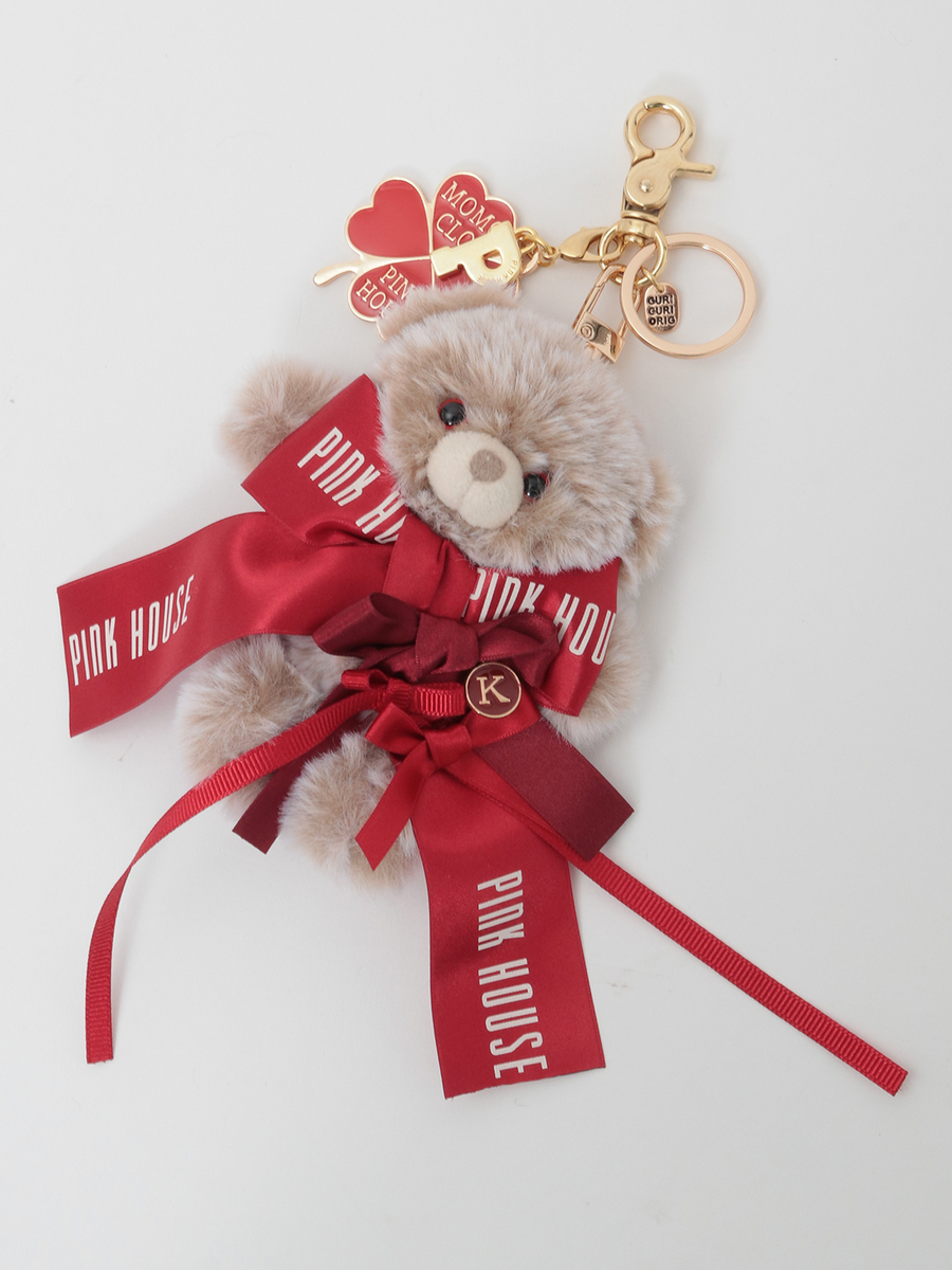 PINK HOUSE&times;Momoclo&times;guriguri ぬいぐるみチャーム 詳細画像 アカ 1