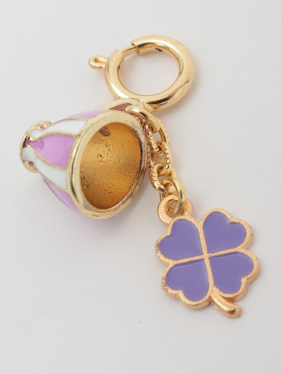 PINK HOUSE×Momoclo×guriguri クローバー＆ティーカップシューズチャーム 詳細画像 イエロー 2