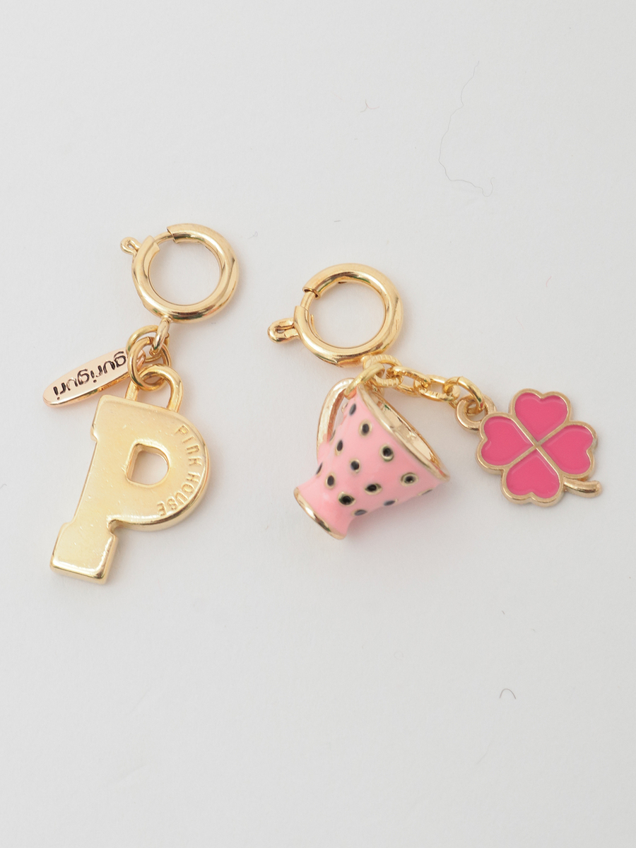 PINK HOUSE×Momoclo×guriguri クローバー＆ティーカップシューズチャーム 詳細画像 ピンク 1