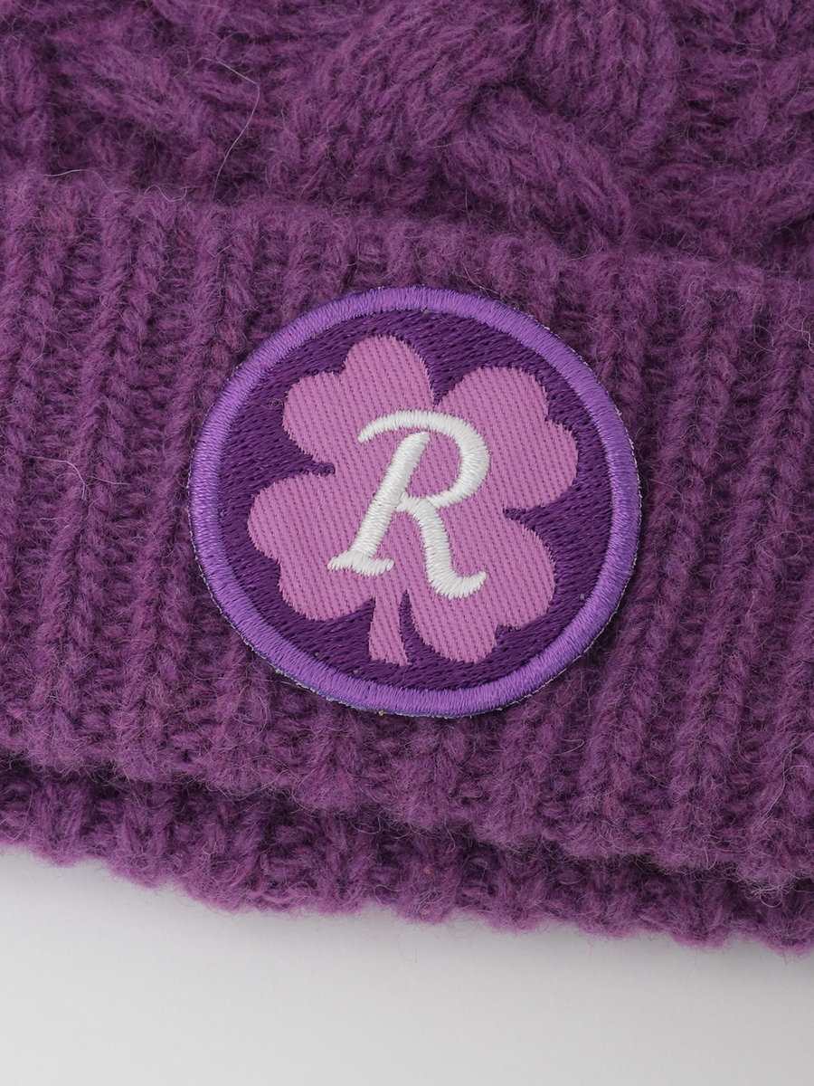 PINK HOUSE×Momoclo イニシャルワッペン付ポンポンニットキャップ 詳細画像 アカ 10