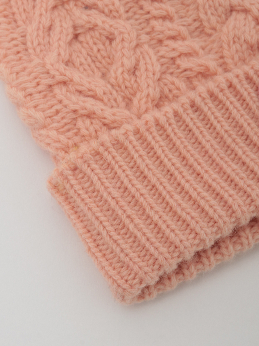 PINK HOUSE×Momoclo イニシャルワッペン付ポンポンニットキャップ 詳細画像 アカ 5