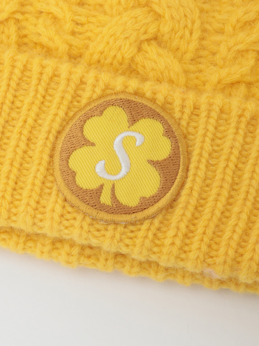 PINK HOUSE×Momoclo イニシャルワッペン付ポンポンニットキャップ 詳細画像 アカ 9