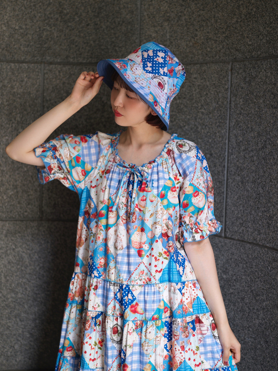 ＊ONLINE 限定＊PH Tea Party REVERSIBLE HAT 詳細画像 ブルー系 3