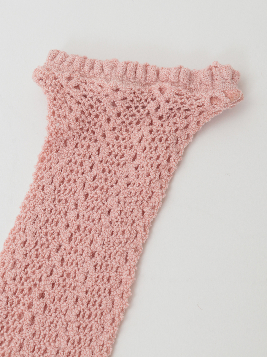 レース使い透かしソックス 詳細画像 ピンク 3