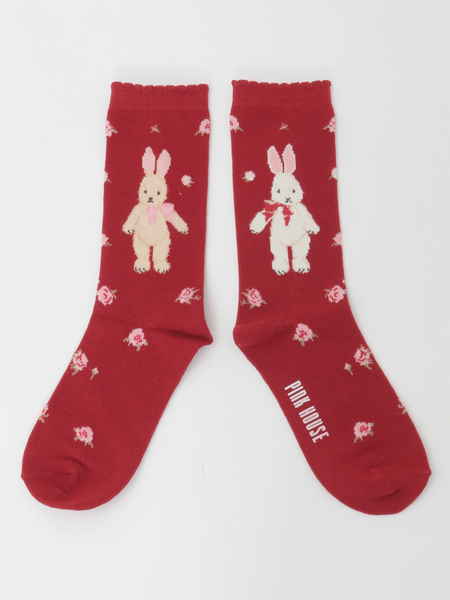 ピンクハウス 巾着バッグと靴下 ピンクハウス ＊巾着バッグと靴下＊