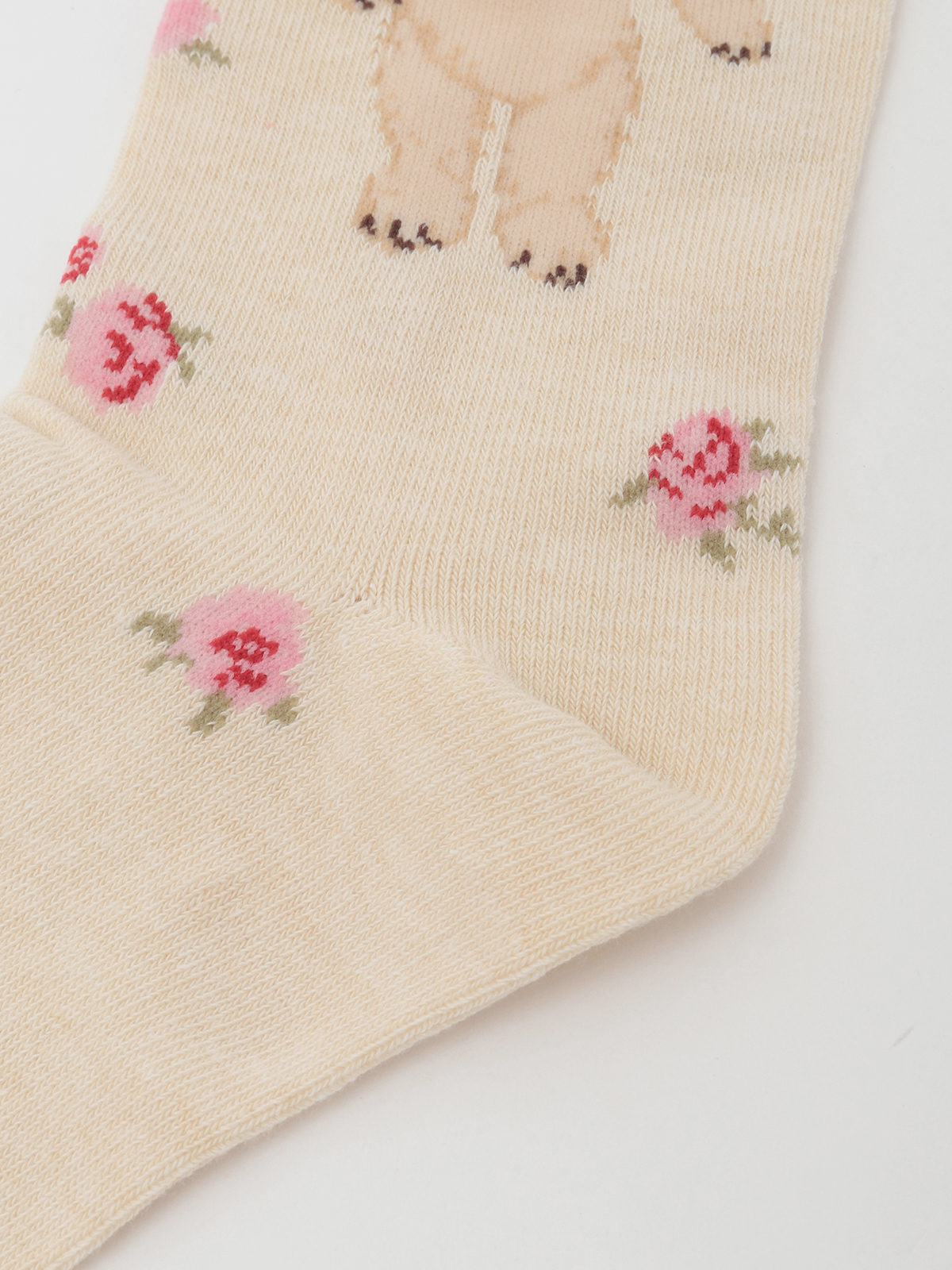 バラ園うさぎソックス｜ピンクハウスオフィシャルオンライン