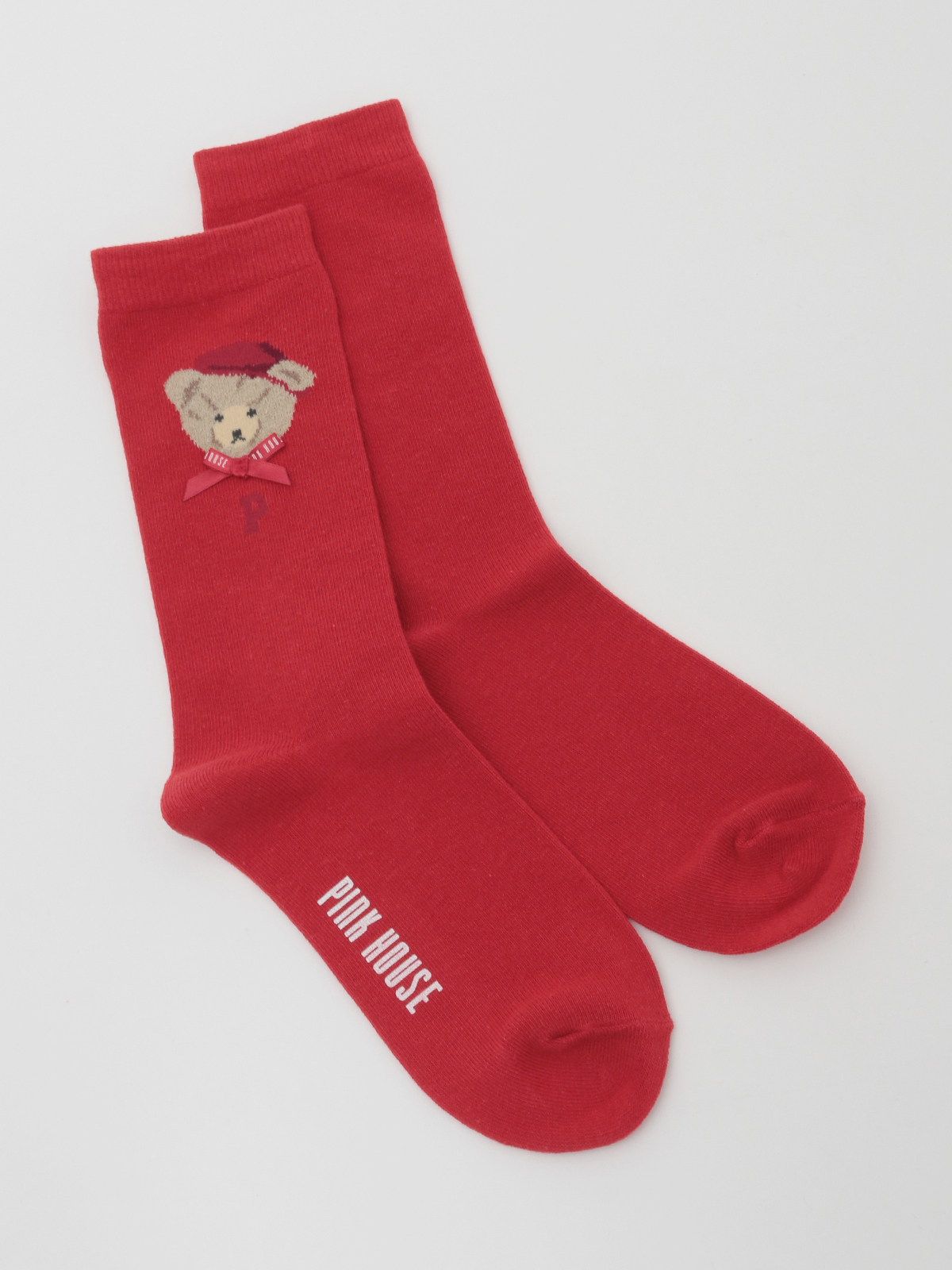 剋々さま専用商品 三つ子のくま冬支度モチーフソックス｜ピンクハウスオフィシャル