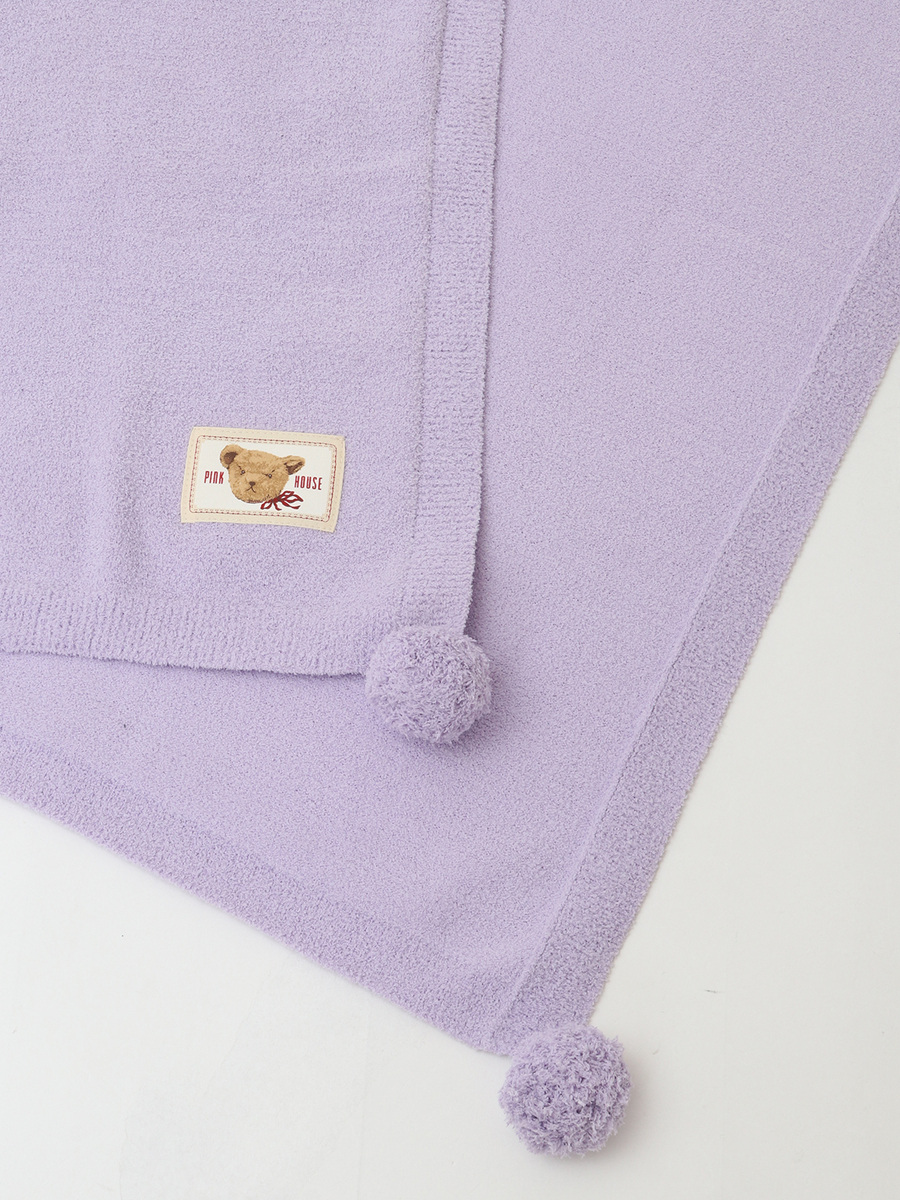 【PINK HOUSE LIFE STYLE】ひな菊ロンド柄ストール 詳細画像 パープル 2