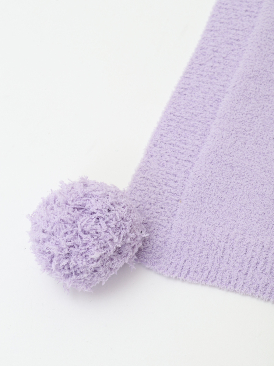 【PINK HOUSE LIFE STYLE】ひな菊ロンド柄ストール 詳細画像 パープル 4