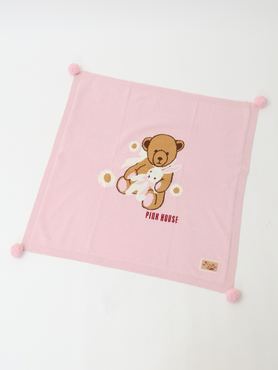 【PINK HOUSE LIFE STYLE】ひな菊ロンド柄ストール 詳細画像 ピンク 1