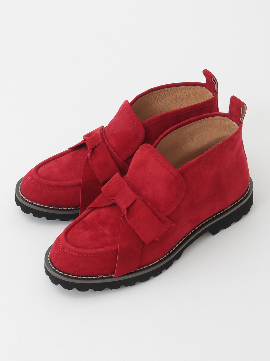 シープスエードシューズ 詳細画像 アカ 1