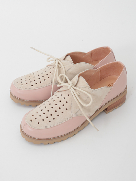 パンチングコンビシューズ