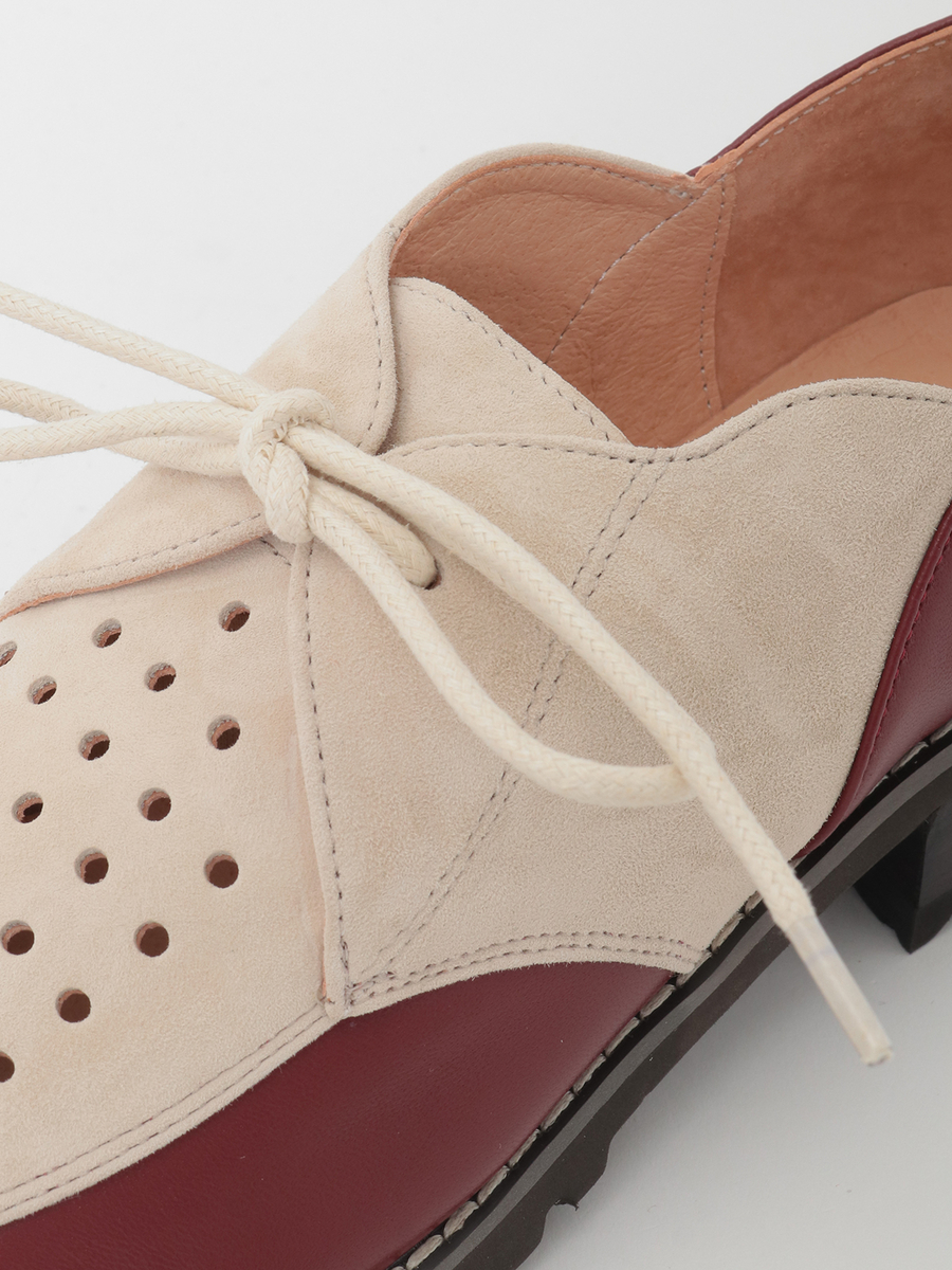 パンチングコンビシューズ 詳細画像 ピンク 6