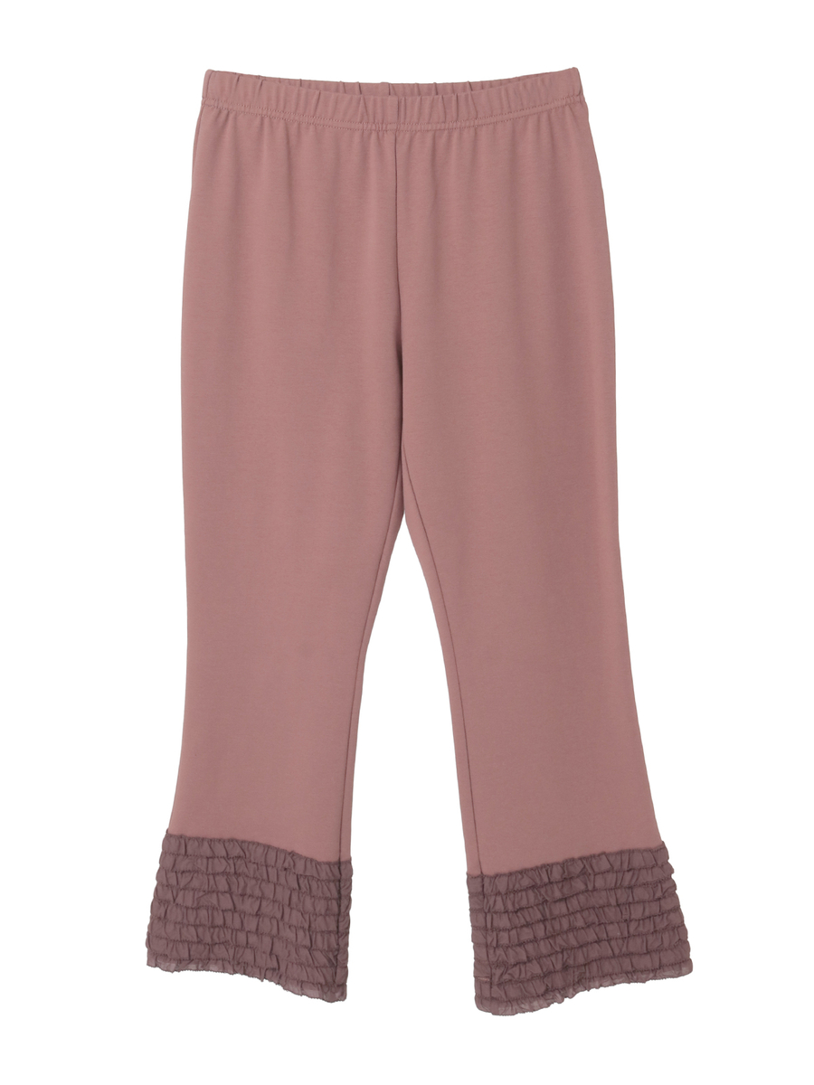 ローンフリル使いレギンス 詳細画像 シロ 1