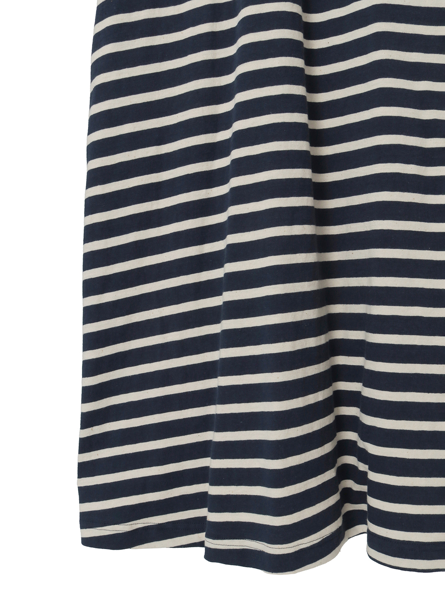 フード付きボーダーワンピース 詳細画像 コン×キナリ 5