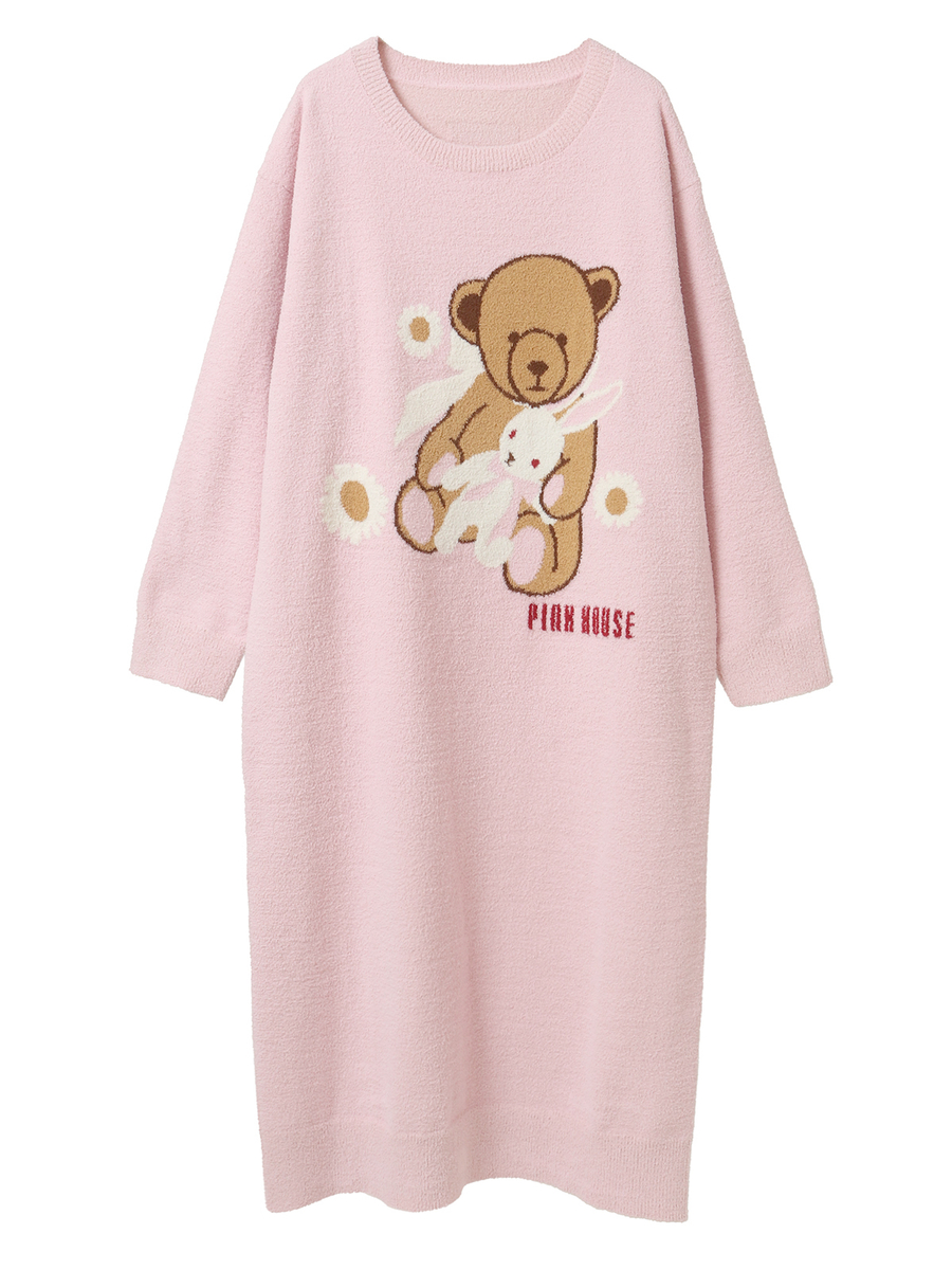 【PINK HOUSE LIFE STYLE】ひな菊ロンド柄ルームウェア 詳細画像 パープル 1