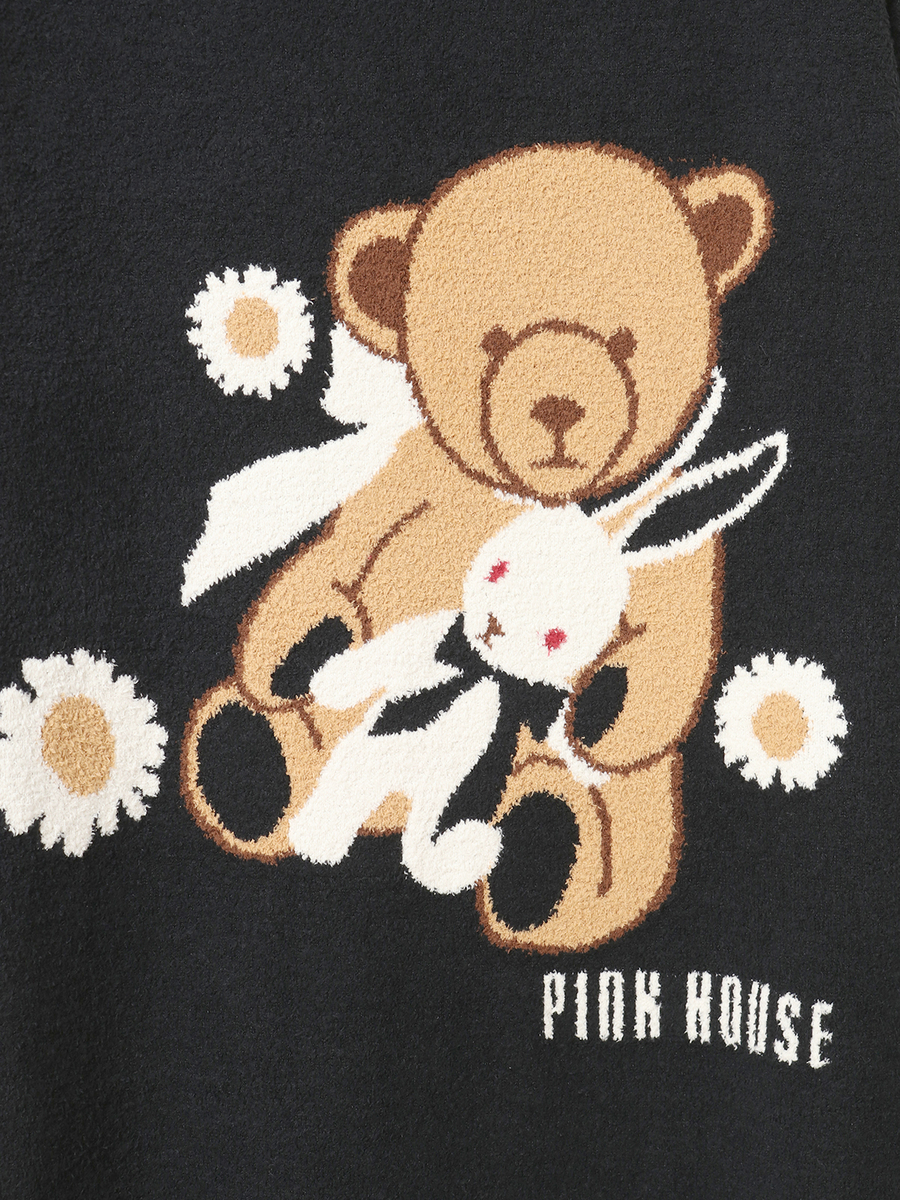 【PINK HOUSE LIFE STYLE】ひな菊ロンド柄ルームウェア 詳細画像 パープル 9