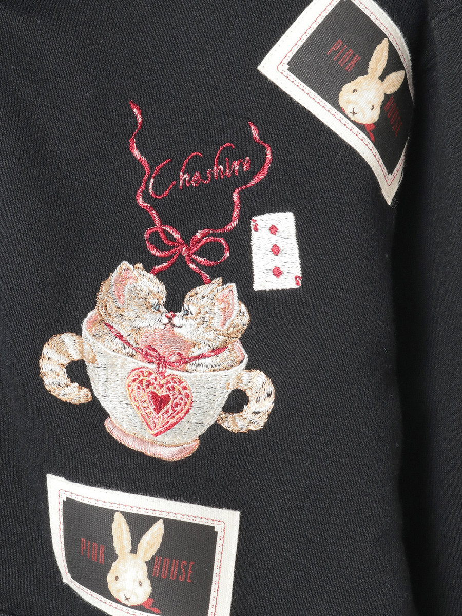 TWINS CHESHIRE刺繍パーカー 詳細画像 イエロー 10