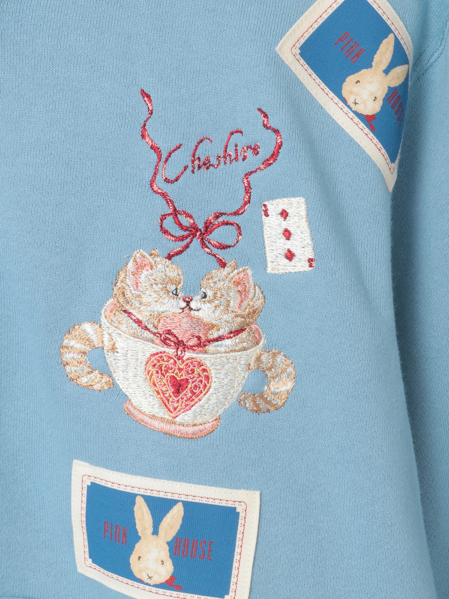 TWINS CHESHIRE刺繍パーカー 詳細画像 イエロー 13