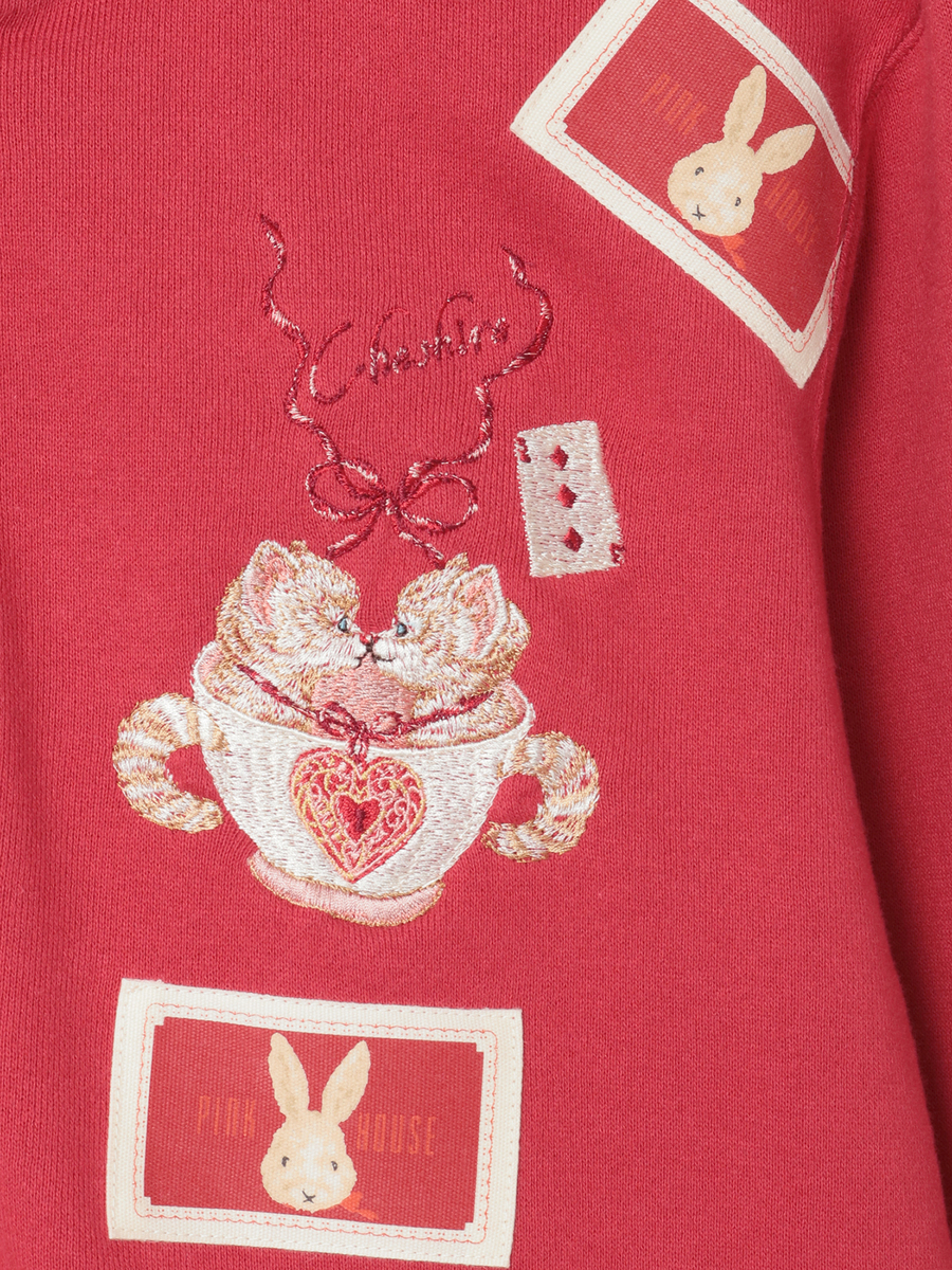 TWINS CHESHIRE刺繍パーカー 詳細画像 イエロー 6