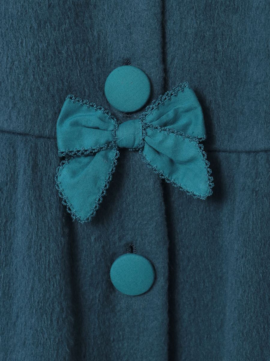 スムースシャギーフード付きカーディガン 詳細画像 アカ 7