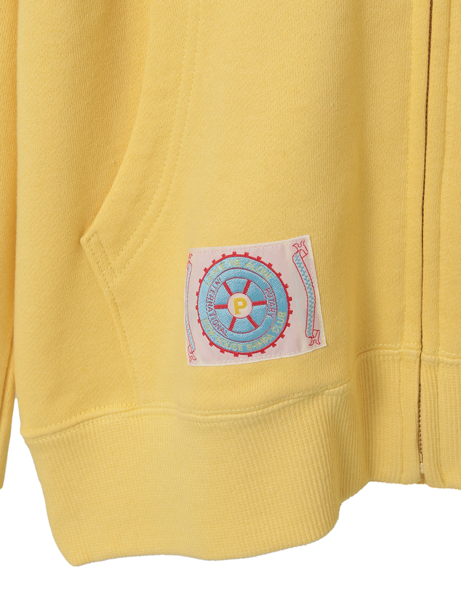 PINK HOUSE×Momoclo パイレーツキャットワッペンパーカー 詳細画像 イエロー 6
