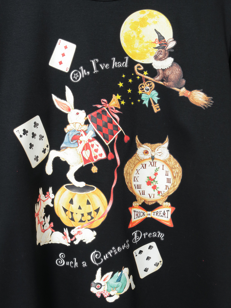 ハロウィーンワンダーランドプリントカットソー 詳細画像 パンプキンB 11