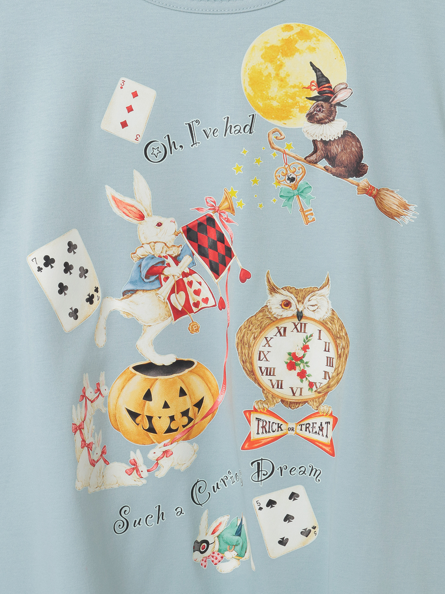 ハロウィーンワンダーランドプリントカットソー 詳細画像 パンプキンB 14