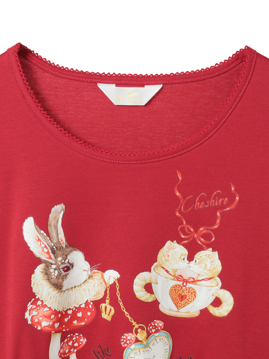 ハロウィーンワンダーランドプリントカットソー 詳細画像 パンプキンB 3