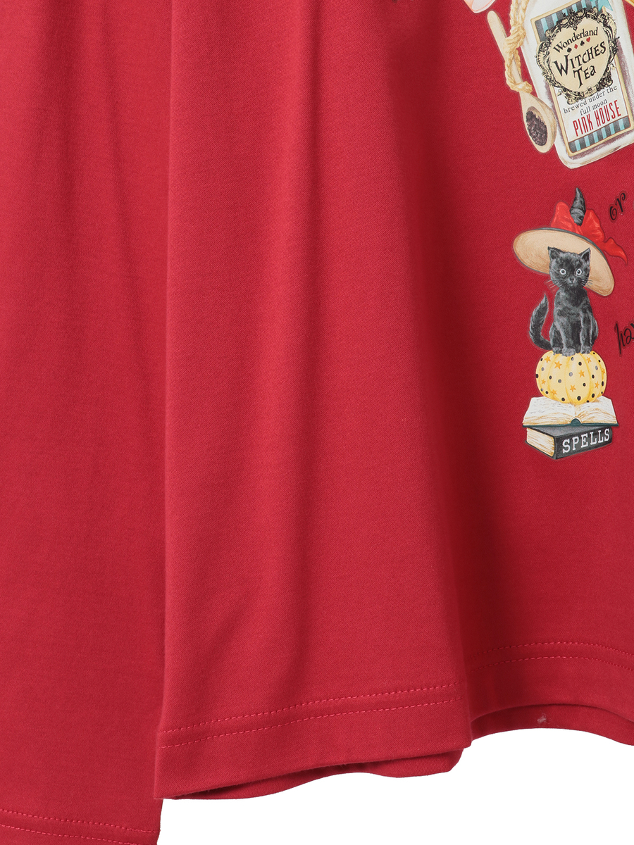 ハロウィーンワンダーランドプリントカットソー 詳細画像 パンプキンB 5