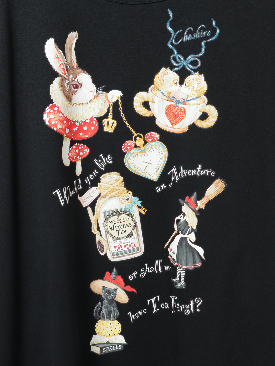 ハロウィーンワンダーランドプリントカットソー 詳細画像 パンプキンB 7