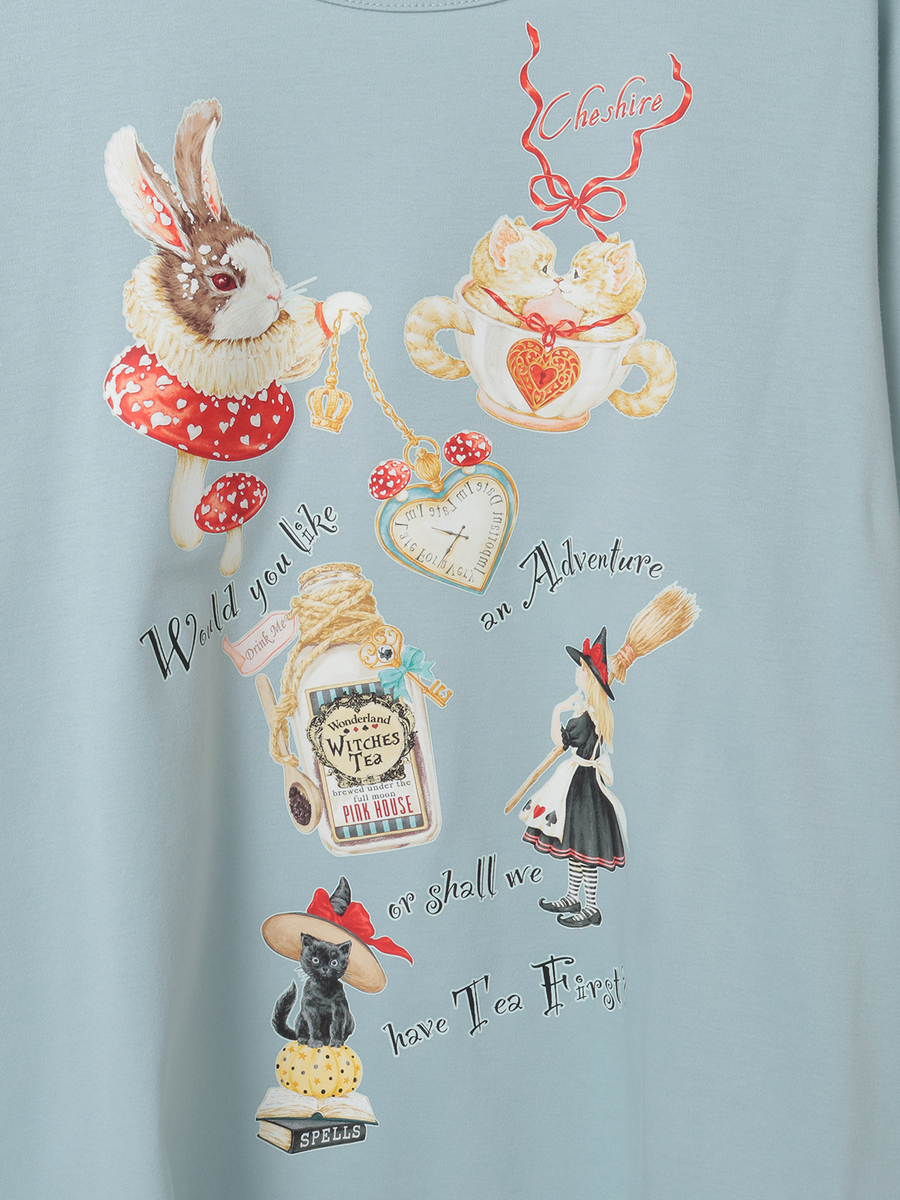 ハロウィーンワンダーランドプリントカットソー 詳細画像 パンプキンB 9