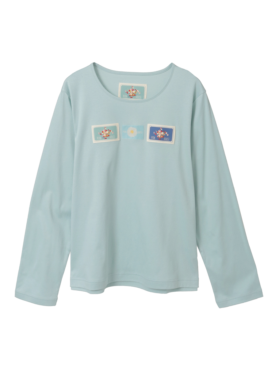 ジョセフィーヌ刺繍バンダナ付きネームワッペンカットソー 詳細画像 ピンク 15