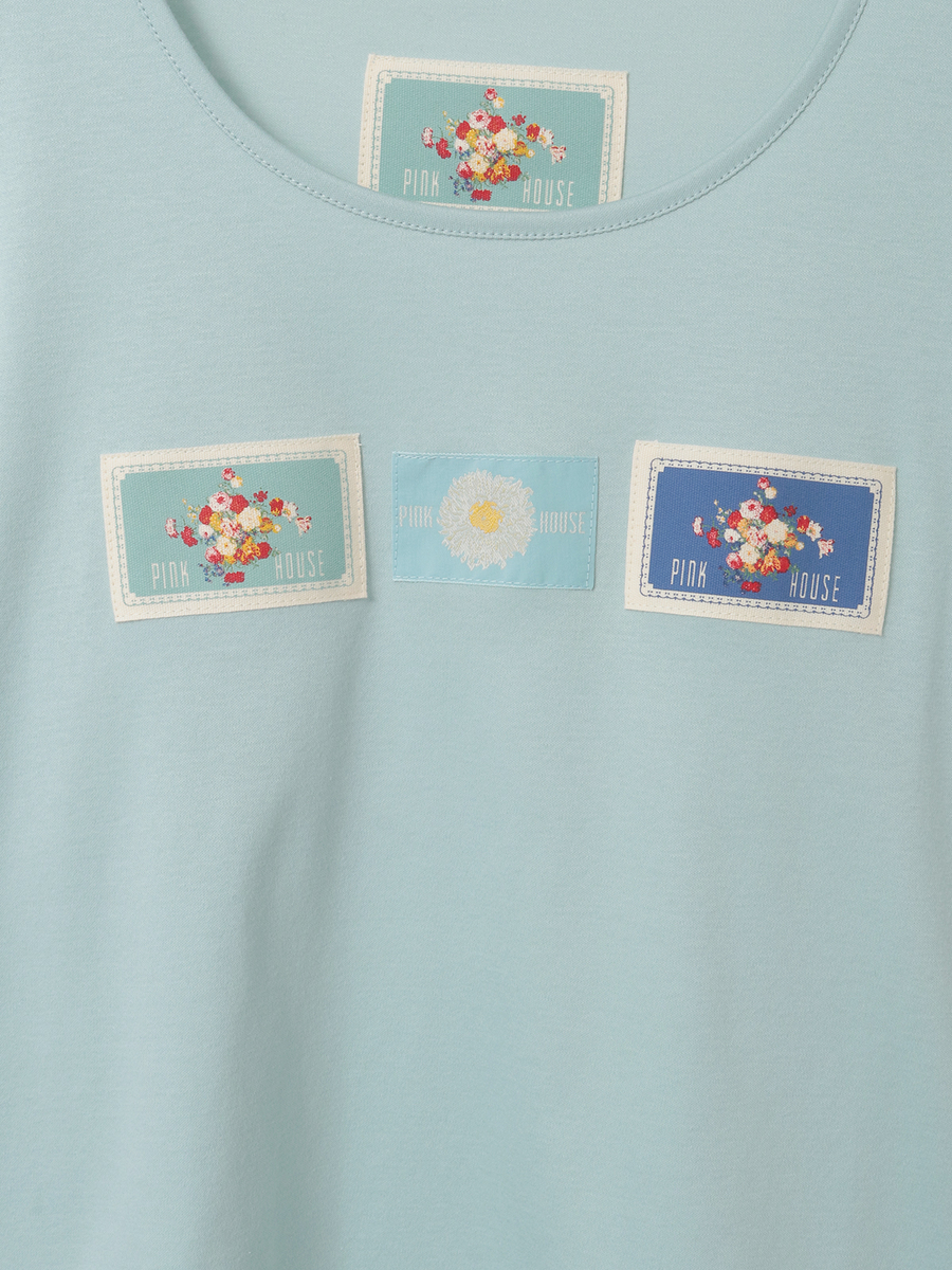 ジョセフィーヌ刺繍バンダナ付きネームワッペンカットソー 詳細画像 ピンク 16