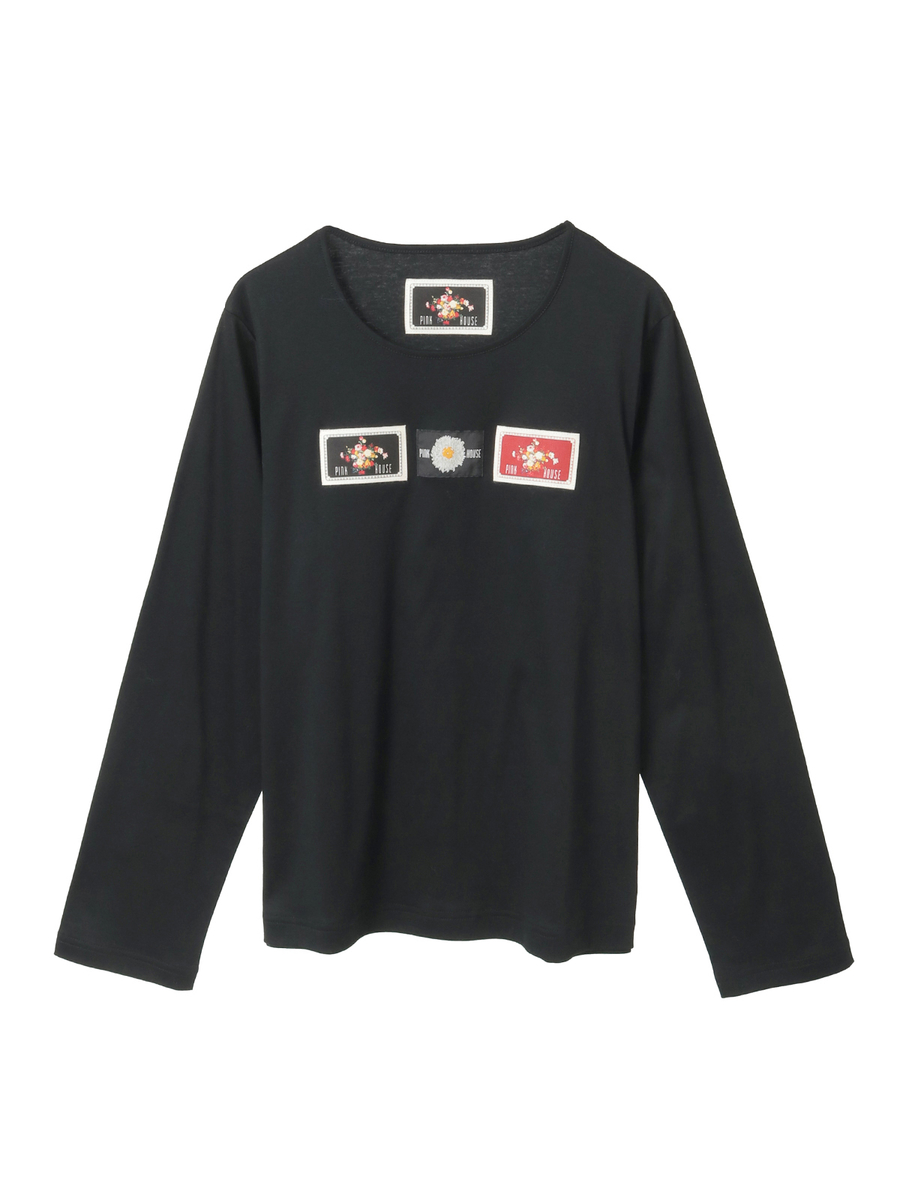 ジョセフィーヌ刺繍バンダナ付きネームワッペンカットソー 詳細画像 ピンク 19