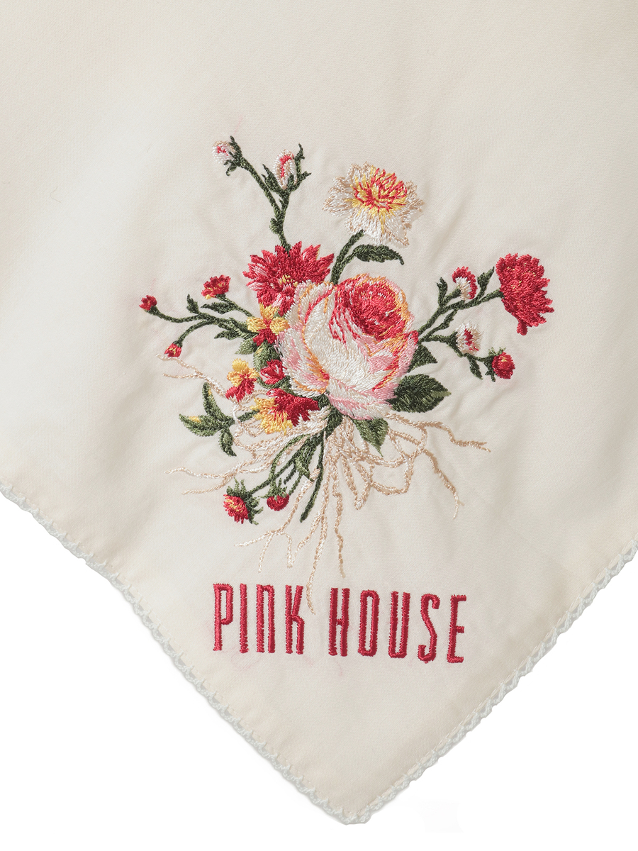 ジョセフィーヌ刺繍バンダナ付きネームワッペンカットソー 詳細画像 ピンク 25