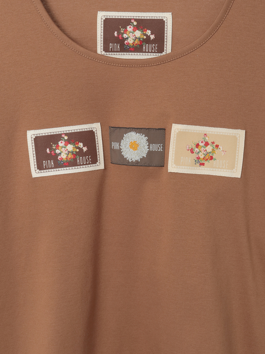 ジョセフィーヌ刺繍バンダナ付きネームワッペンカットソー 詳細画像 ピンク 27