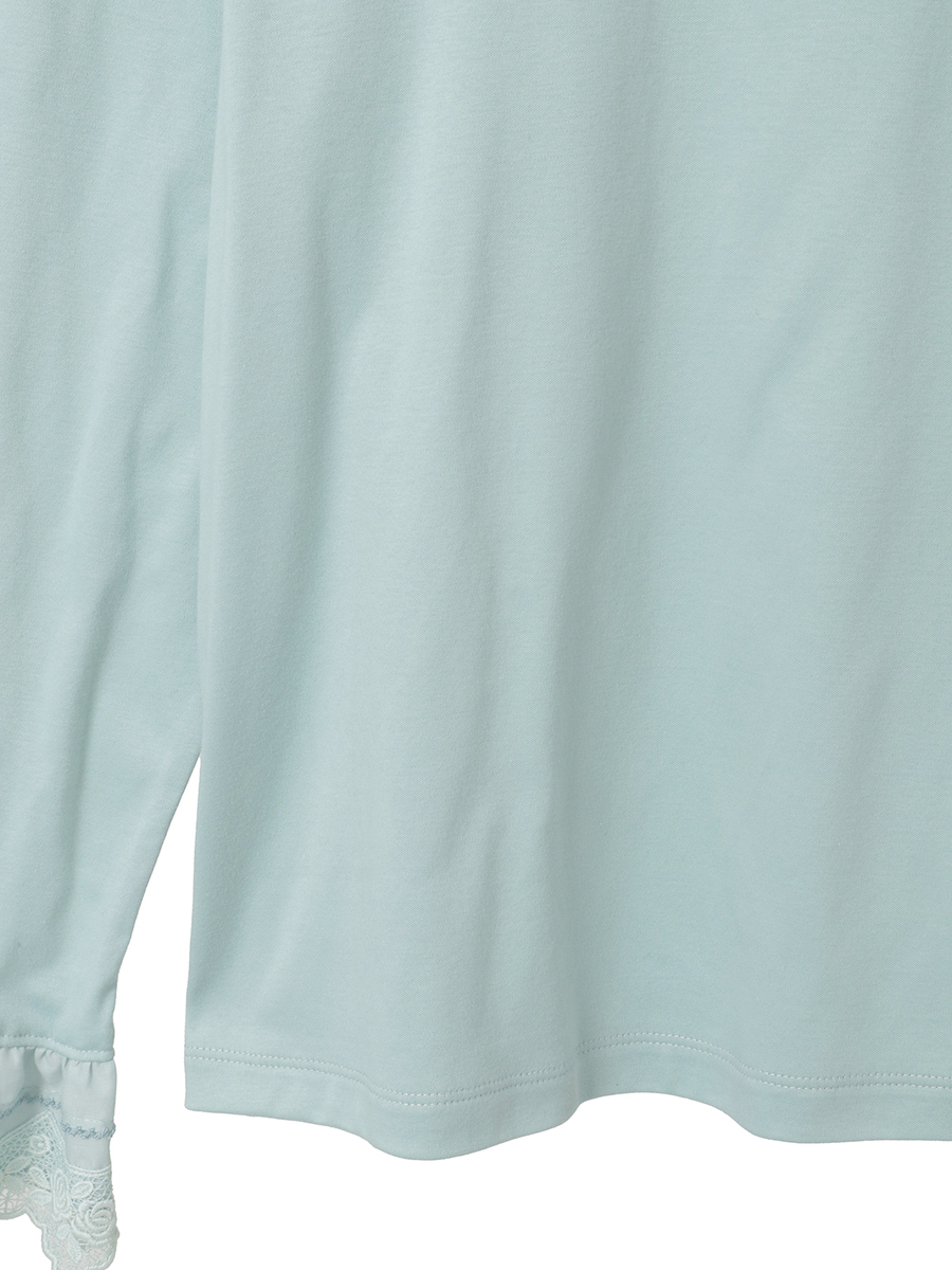 ケミカルレース使いカットソー 詳細画像 ピンク 5