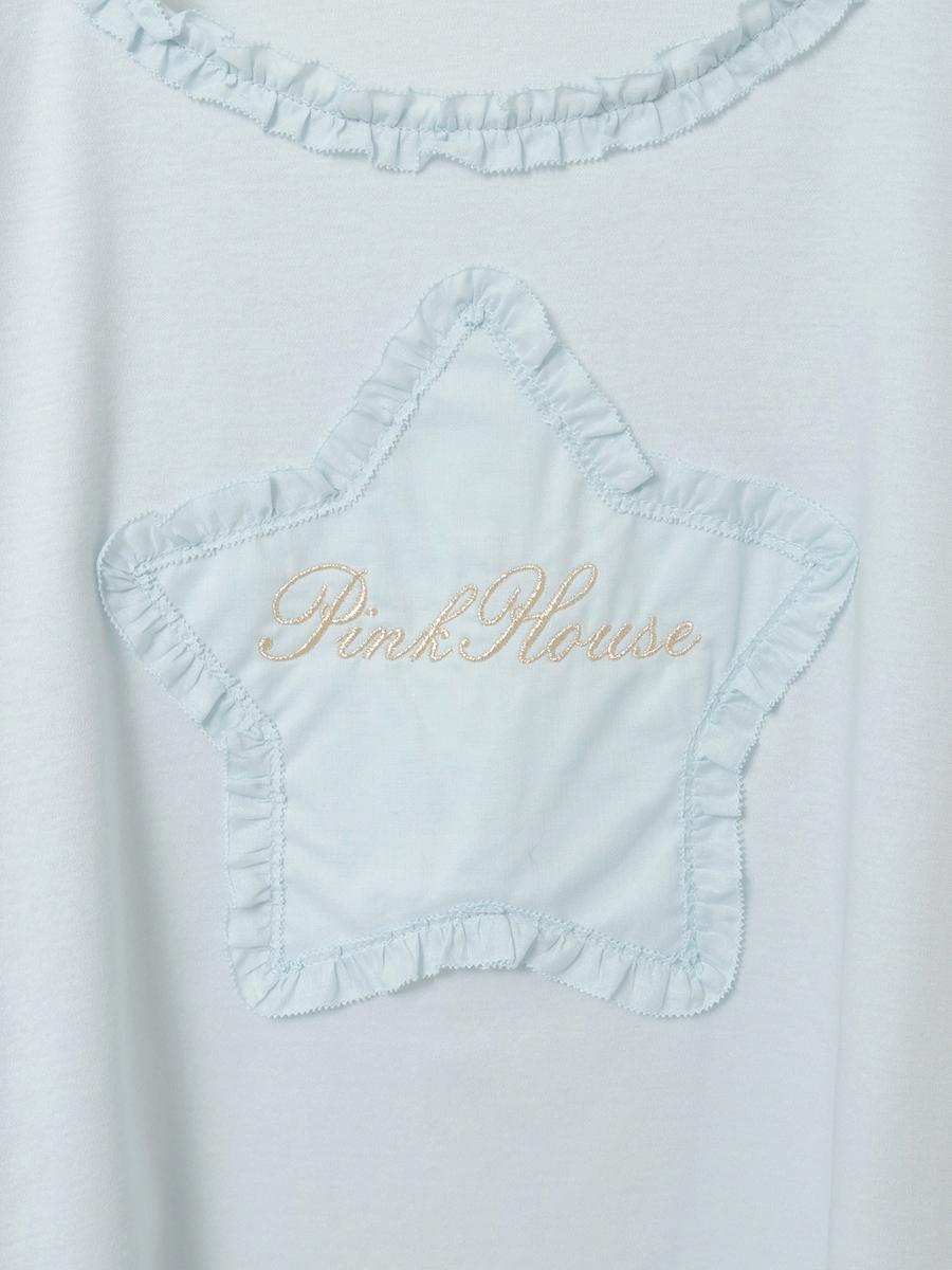 星アップリケ付きカットソー 詳細画像 キナリ 10