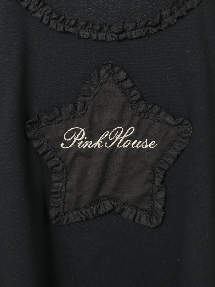 星アップリケ付きカットソー 詳細画像 キナリ 7