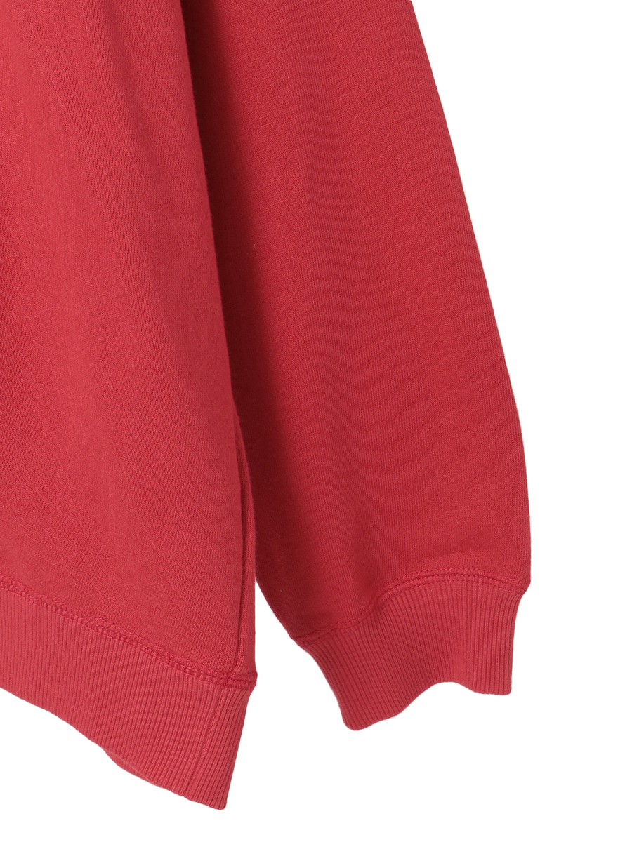 三つ子のくまの冬支度プリントトレーナー 詳細画像 アカ 4