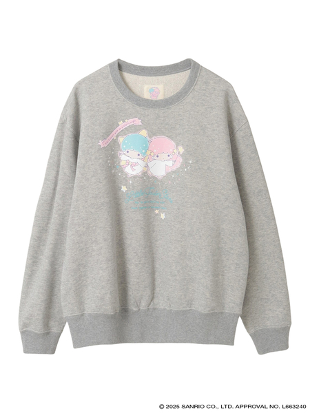 Little Twin Stars×PINK HOUSE プリントトレーナー