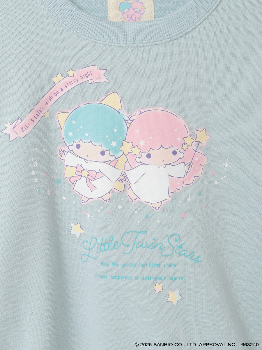 Little Twin Stars×PINK HOUSE プリントトレーナー 詳細画像 ソライロ 6