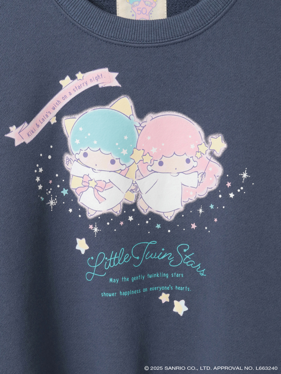 Little Twin Stars×PINK HOUSE プリントトレーナー 詳細画像 ソライロ 8