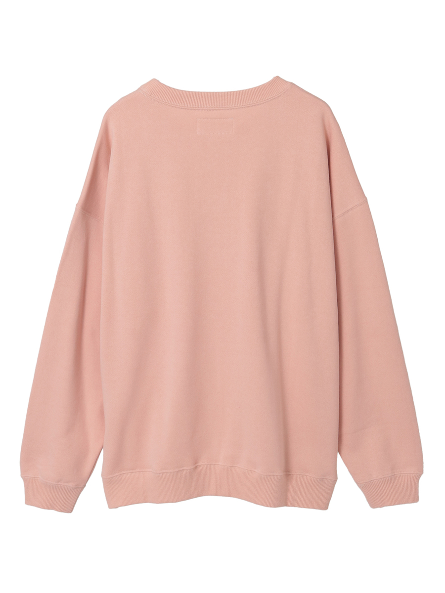 PINK HOUSE&times;Momoclo テディ＆ネコプリントトレーナー 詳細画像 イエロー・ネコ 2