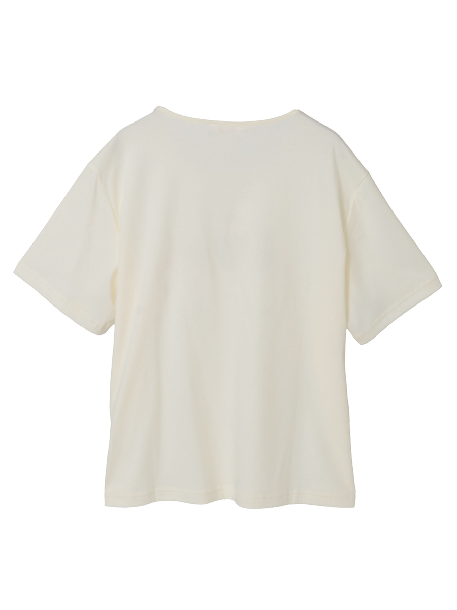 パフュームプリントカットソー 詳細画像 ローズレッド 2