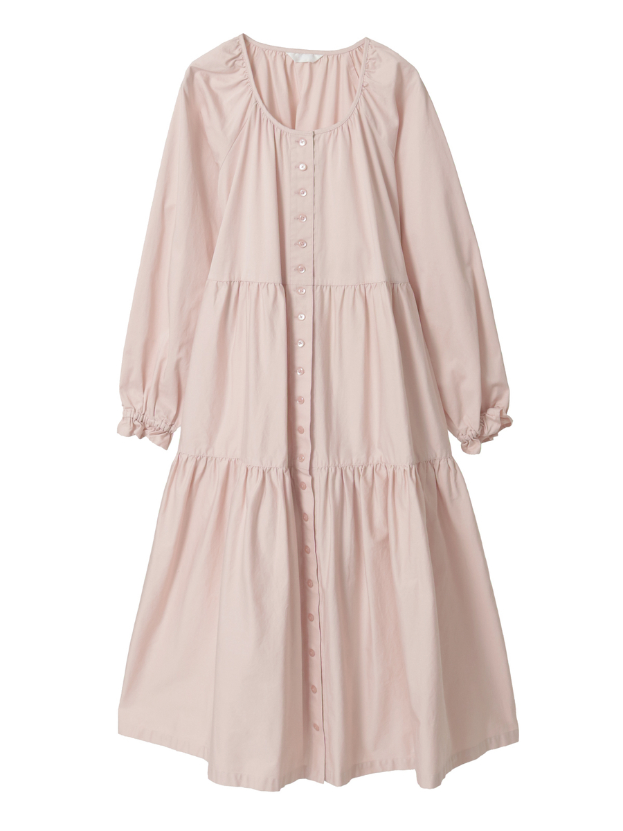 ティアードミディワンピース 詳細画像 クロ 1