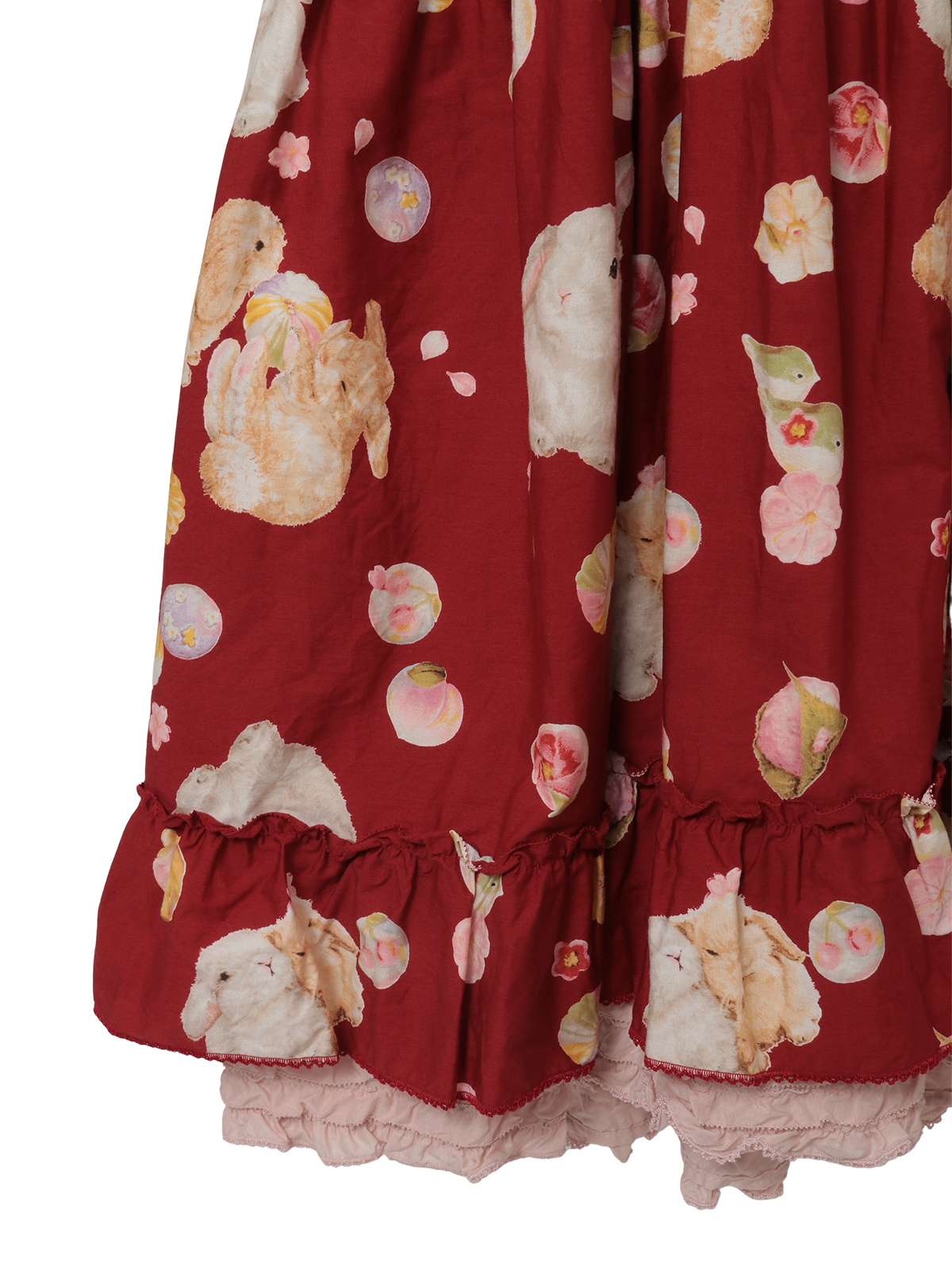 ピンクハウスマリンうさぎのミディワンピース ピンクハウスマリンうさぎのミディワンピース ピンクハウスマリン