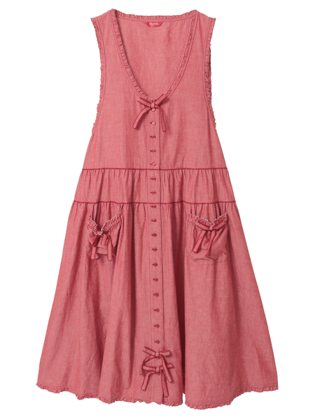 ダンガリージャンパースカート