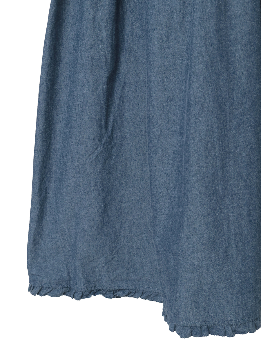 ダンガリージャンパースカート 詳細画像 カーキ 16